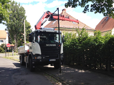 Transportdienstleistungen, Containerdienst, Containervermietung, Bagger, Allradbagger, Schüttgut